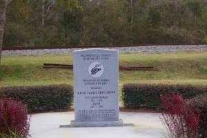 Monument at Walthourville City Hall